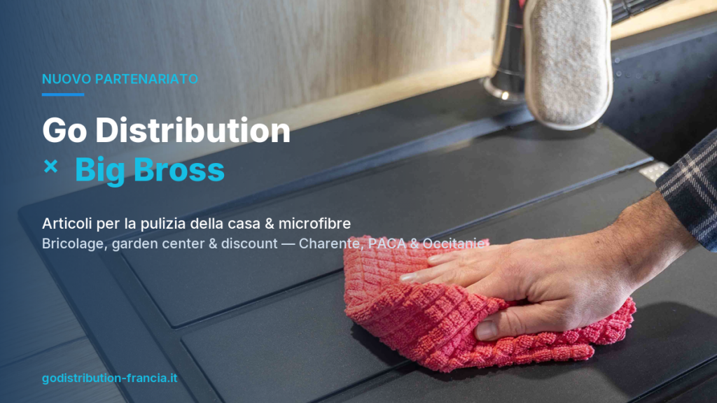 Partnership Big Bross: Go Distribution in bricolage e discount