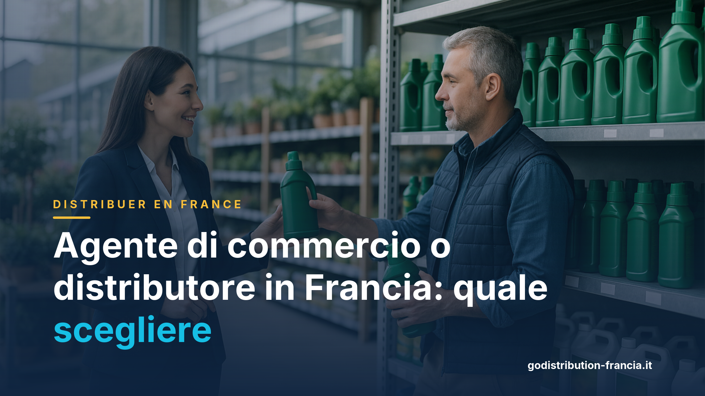 Agente di commercio o distributore in Francia: quale scegliere