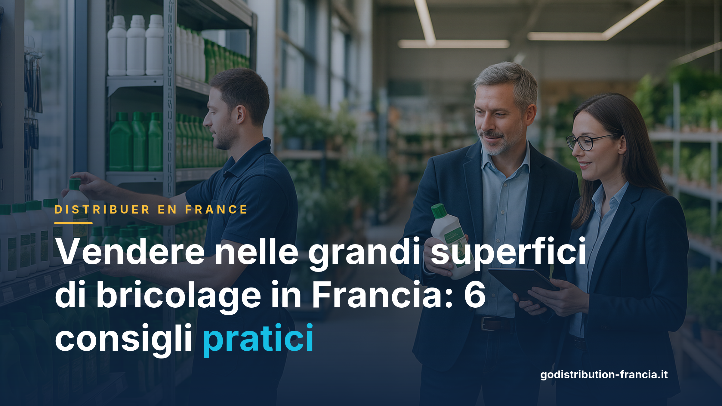 Vendere nelle grandi superfici di bricolage in Francia: 6 consigli pratici
